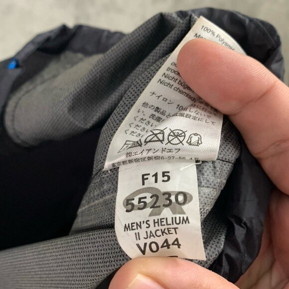 Outdoor Research Helium II Jacket Men Small Black Pertex Shield Softshell Rain - Picture 8 of 9